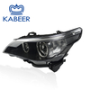 Kabeer headlight Modified Xenon headlight headlamps for BMW 5 Series E60 2005-2007 Year OE 63127160193 63127160194