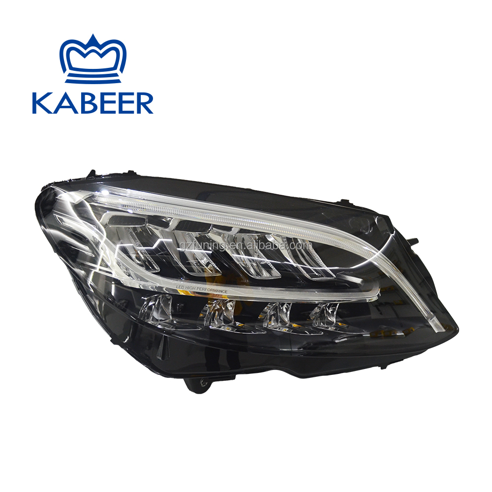 Guangzhou headlight manufacturer for W205 headlight new style 2018 year