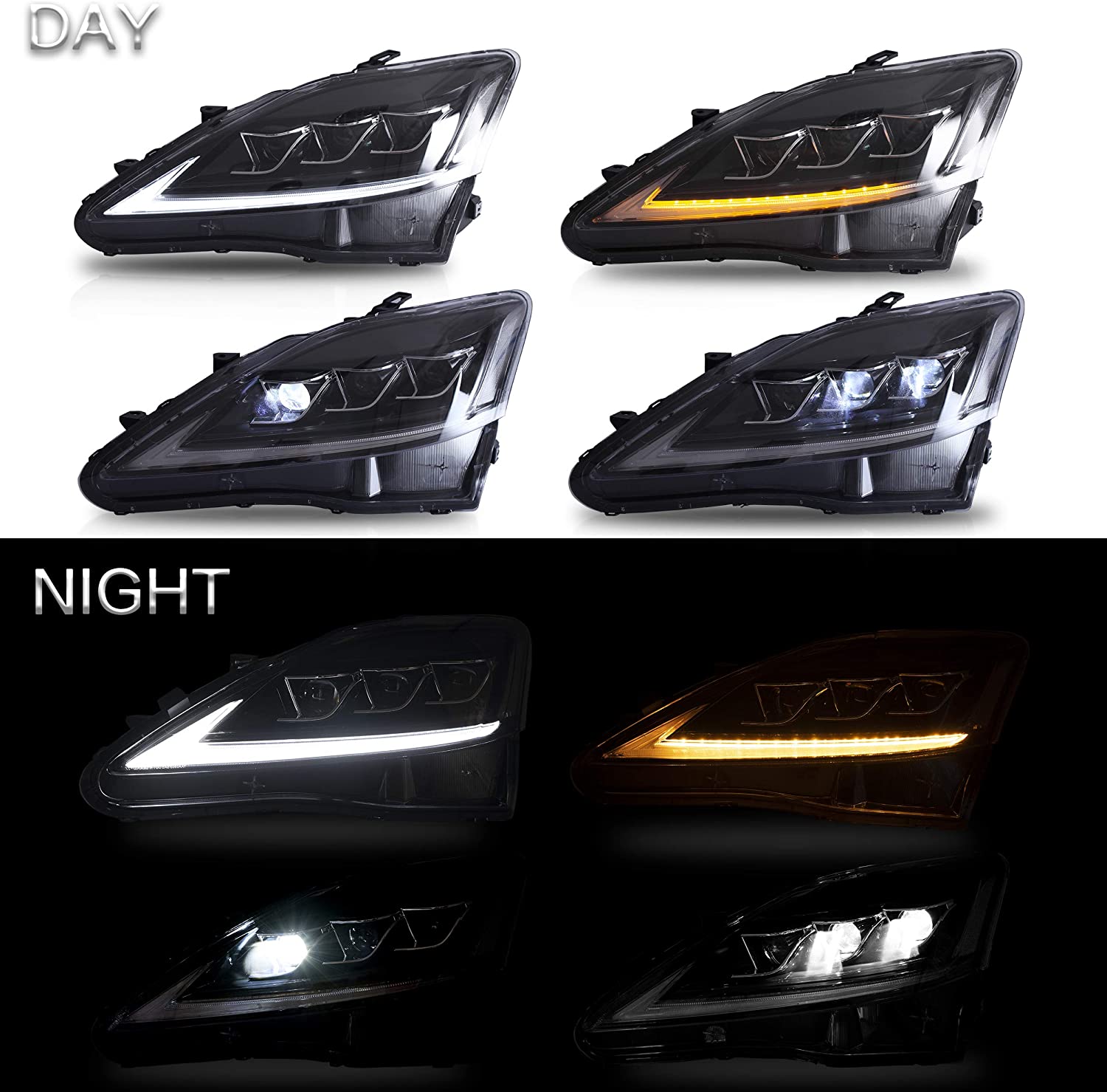 Full LED Headlamp Assembly for LEXUS IS300 2015 headlights