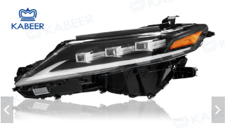 KABEER 2023 Camry modified Headlight For Toyota 2018-2020 Camry car to upgrade to triple lens version with module Manufacture