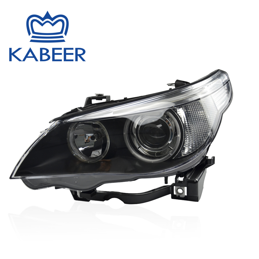 Kabeer headlight Modified Xenon headlight headlamps for BMW 5 Series E60 2005-2007 Year OE 63127160193 63127160194