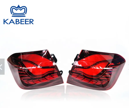 Plug and play F30 Tail light for BMW 2012-2019 3 series F30 modify Red Dragon Scale style Rear Lights Facelift