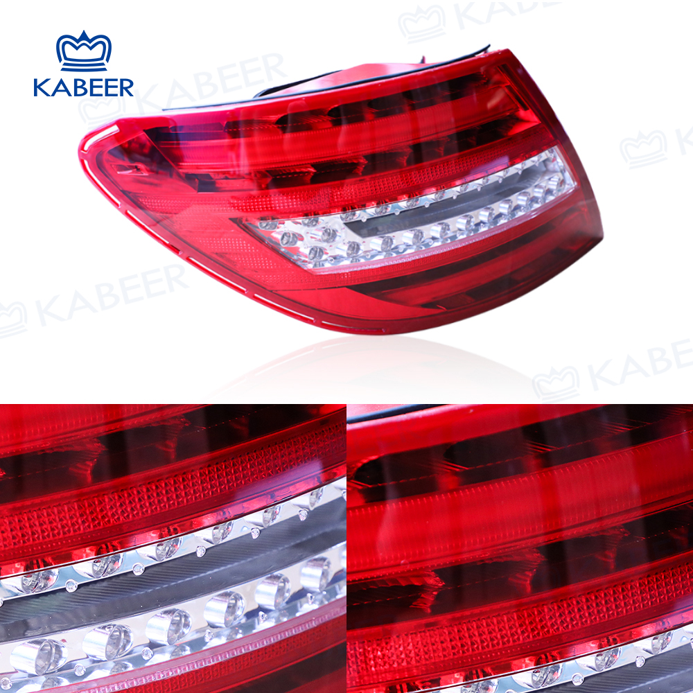 For Benz W204 Kabeer Modified Tail Lights For Mercedes C class Rear lights