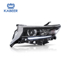 KABEER Auto Car Headlight Xenon LED headlight head lamp LC150 GRJ150 For Prado 2018 2019 2020 2021