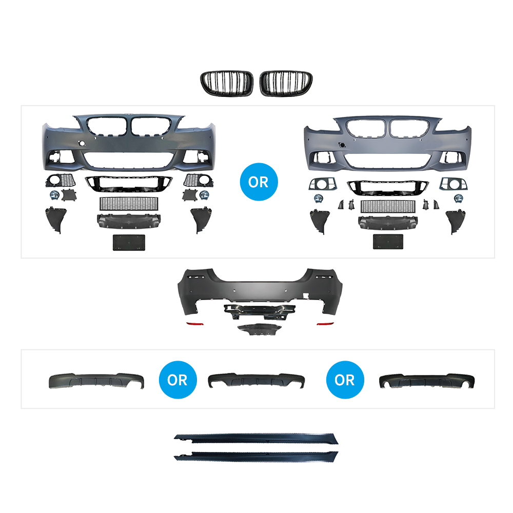 Kabeer car upgrade FOR BMW 5 series G30 Upgrade to MT Body Kit 2016-2018 