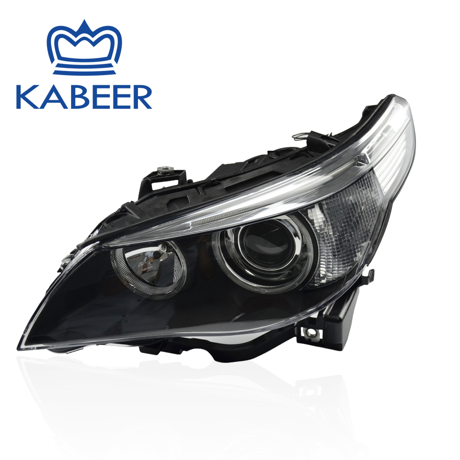 Kabeer headlight Modified Xenon headlight headlamps for BMW 5 Series E60 2005-2007 Year OE 63127160193 63127160194