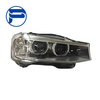 Headlamp half Assembly for BMW X3 series F25 2014-2017 xenon bulbs hid headlight aftermarket parts car front light