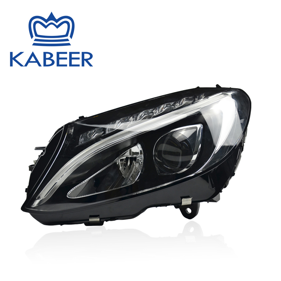 Kabeer headlight Aftermarket Xenon headlight headlamps For Mercede.s Ben.z C class W205 2016 years A2058203661 A2058203761