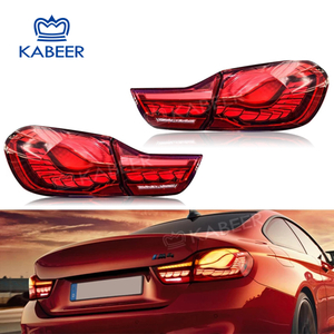 Kabeer Modified F32 Tail Lights For BMW 4-series 2013-2016 GTS F32 F33 F36 F82 F83 3D Dynamic Dragon Scale Rear lights