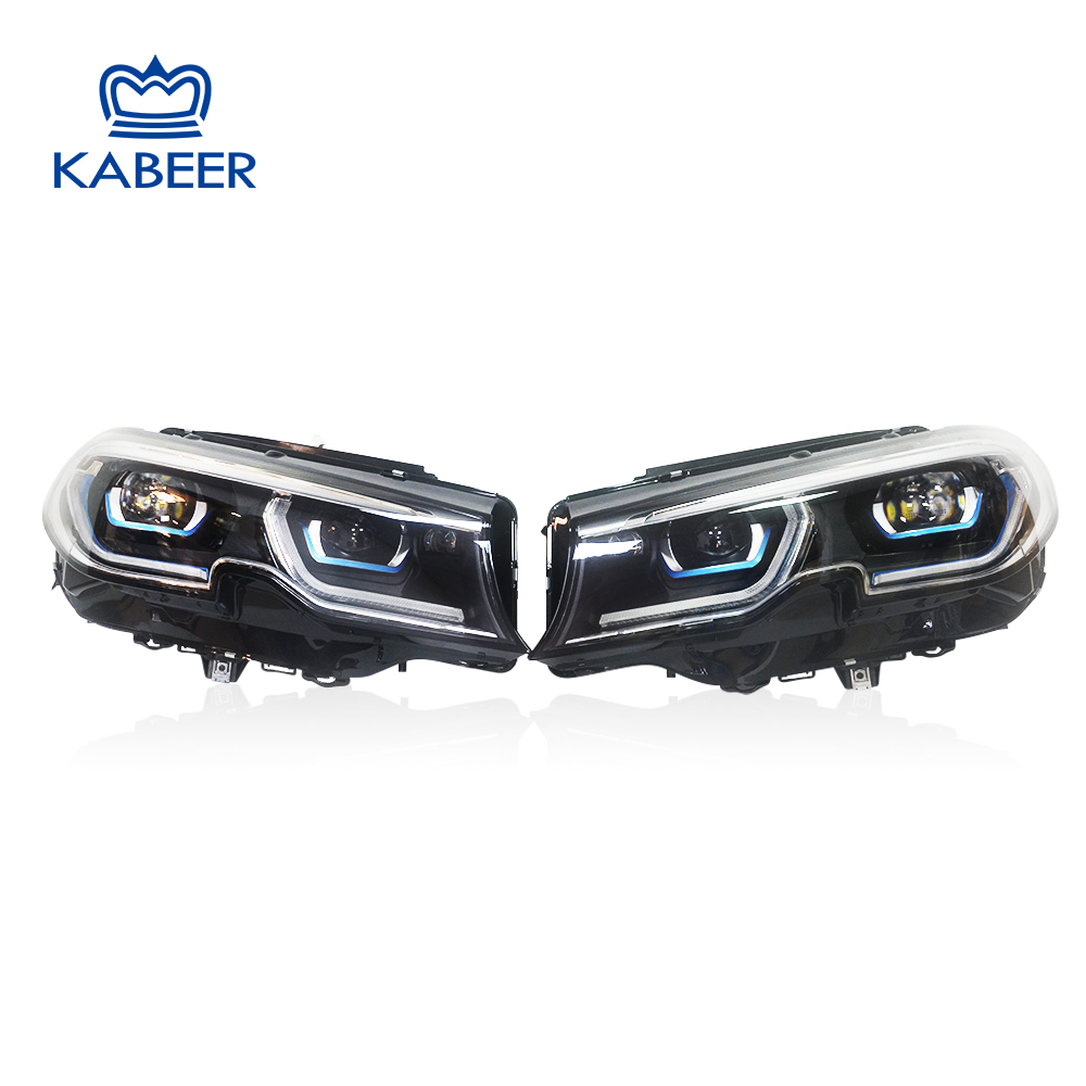 G20 laser headlight for BMW 3 series 2018 G28 G20 LED Headlights upgrade to fashion laser with scanning function headlight