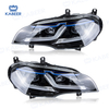 Modified E70 LED Headlight for BMW X5 2009-2013 E70 X5 xenon update to G30 version E70 Led headlamp