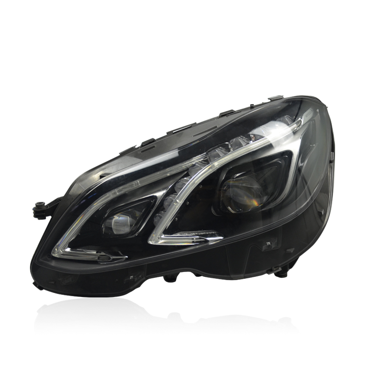 Guangzhou Wholesale second hand headlight original for Benz E class 2014-2016 W212 LED With HID and AFS Full LED