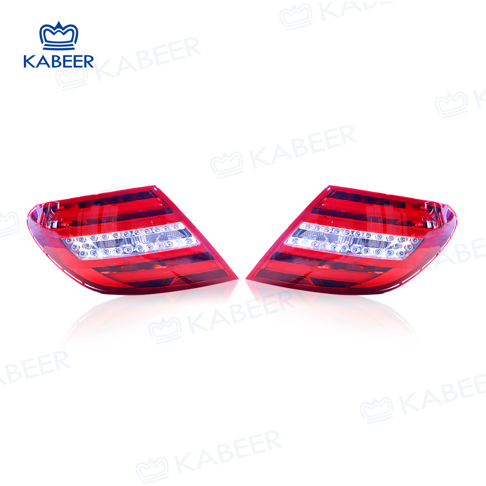 For Benz W204 Kabeer Modified Tail Lights For Mercedes C class Rear lights