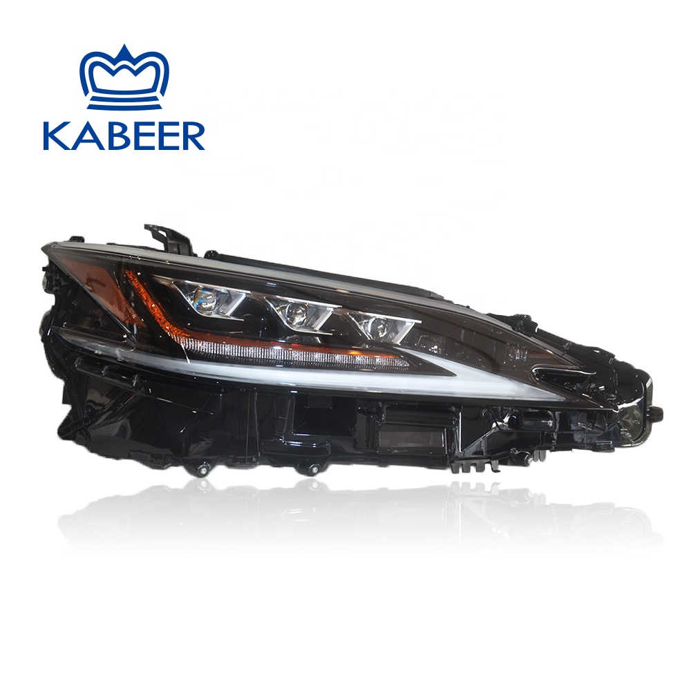  Headlight for ES200 ES250 ES300h ES350 2018 2020 upgrade modify to triple lens version laser headlamp