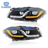 Modified Headlight for BMW 5 series F10 2010-2016 Halogen headlight upgrade to LED Headlight.