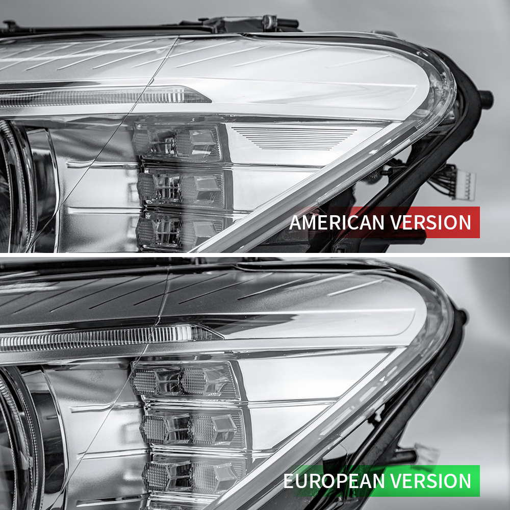 North American F02 Headlight HID with Adaptive for BMW 7 series F02 2014-2017 xenon US version