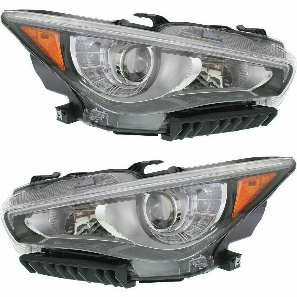 OE Q50 Headlight For INFINITI America Q50 2014-2017 HEADLIGHTS HEAD LIGHTS FRONT LAMPS AFS US Version