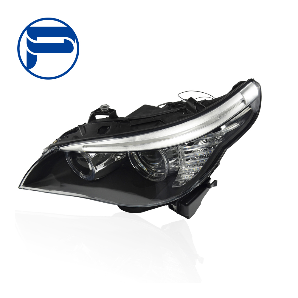 Headlamp half Assembly fit for 5 series E61 2008-2010 xenon bulbs hid headlight Plug&Play aftermarket parts car front light