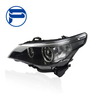 Headlamp half Assembly fit for 5 series E60 2005-2007 xenon bulbs hid headlight Plug&Play aftermarket parts car front light