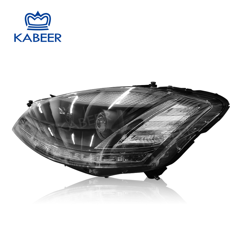 W221 headlight fit for Benz S class W221 2006-2008 old converted into new style Modified version front light