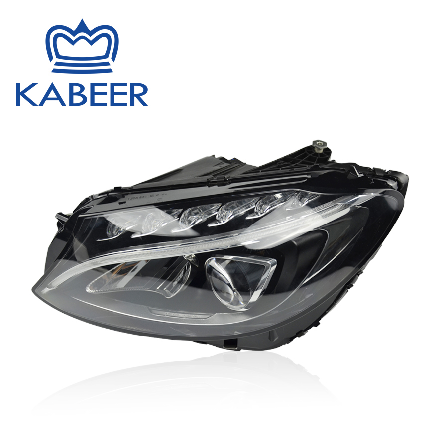 Kabeer headlight Aftermarket Xenon headlight headlamps For Mercede.s Ben.z C class W205 2016 years A2058203661 A2058203761