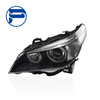 Headlamp half Assembly fit for 5 series E60 2005-2007 xenon bulbs hid headlight Plug&Play aftermarket parts car front light