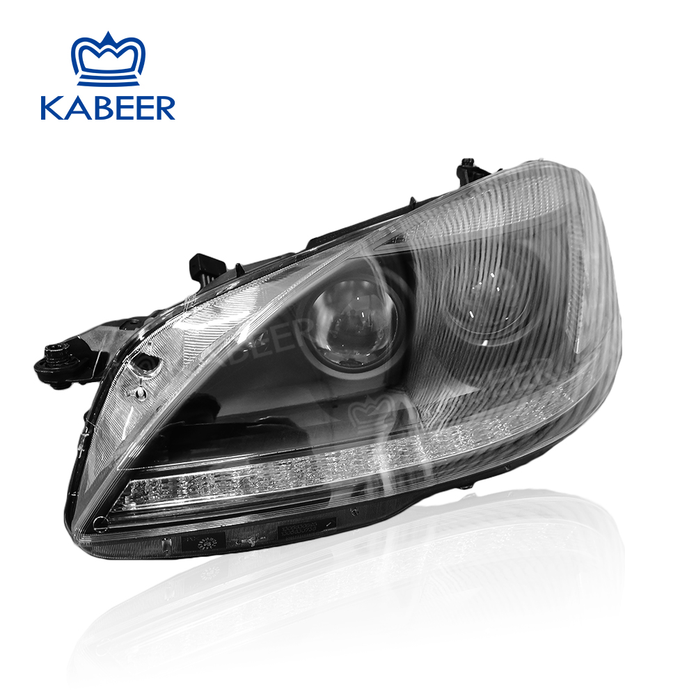 W221 headlight fit for Benz S class W221 2006-2008 old converted into new style Modified version front light