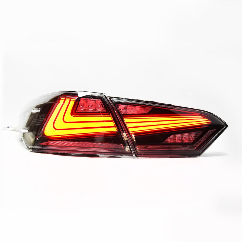 Kabeer upgrade tail light For Toyota Camry V70 lexus style tail lamp Fog Lights Day Running Light DRL Tuning Car Accessories Ta