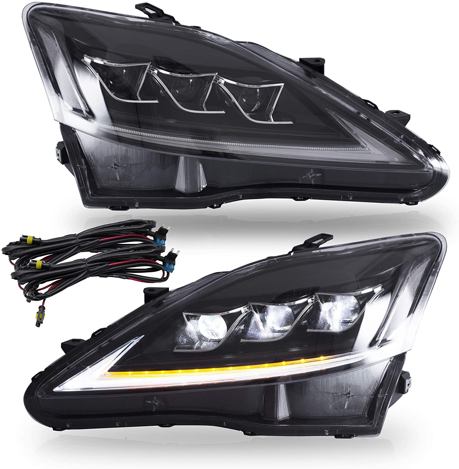 Full LED Headlamp Assembly for LEXUS IS300 2015 headlights