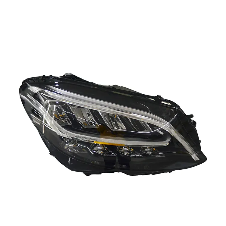 W205 headlight for Benz w205 2014-2017 C class modified W205 xenon AFS 2018 year headlight