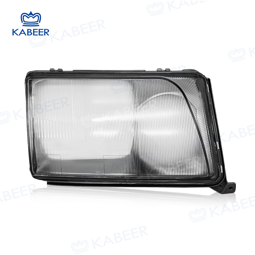 1990 W124 Headlight glass Lens cover For Benz W124 1990-1995 Car Protective Headlight Cover Transparent Lamp shade Glass