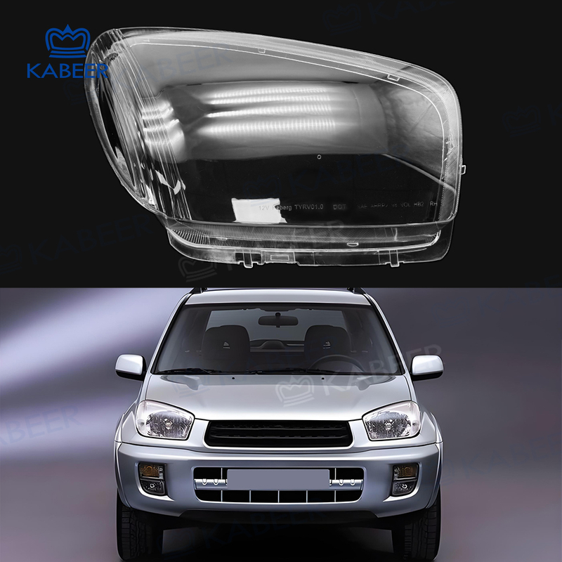 RAV4 Headlight glass Lens cover For Toyota RAV4 2001-2004 Car Protective Headlight Cover Transparent Lamp shade Glass