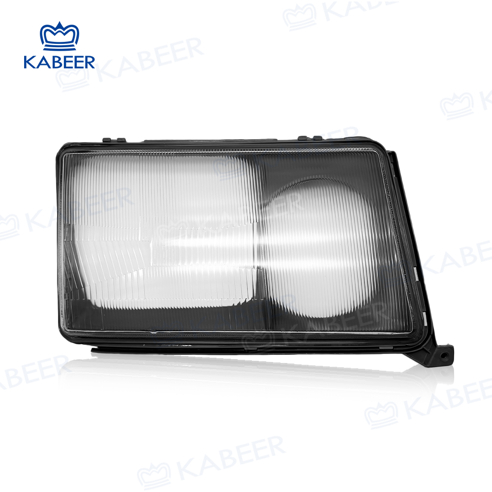 W124 Headlight glass Lens cover For Benz W124 1986-1989 Car Protective Headlight Cover Transparent Lamp shade Glass