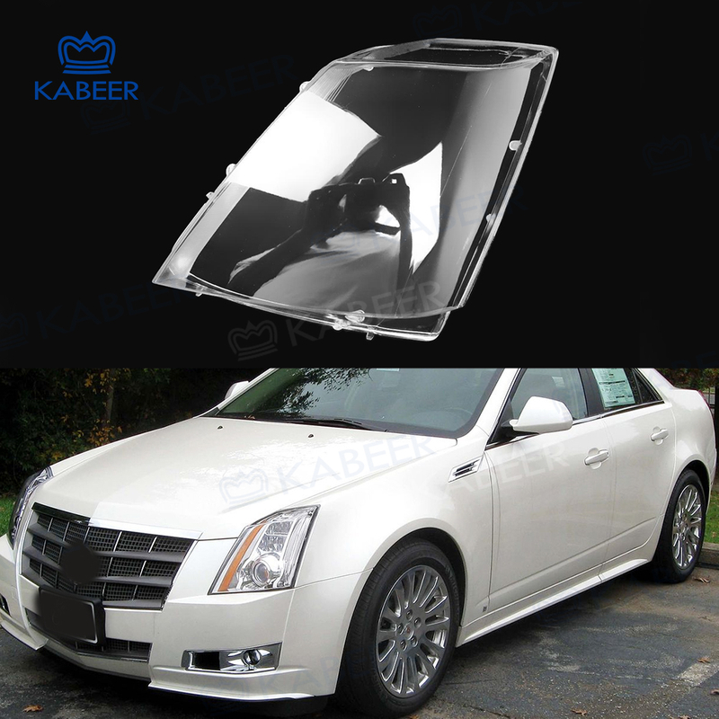 CTS Headlight glass Lens cover For Cadillac CTS Car Protective Headlight Cover Transparent Lamp shade Glass