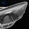 Teana Headlight glass Lens cover For Peugeot 508 2011 Car Protective Headlight Cover Transparent Lamp shade Glass