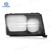 W124 Headlight glass Lens cover For Benz W124 1986-1989 Car Protective Headlight Cover Transparent Lamp shade Glass