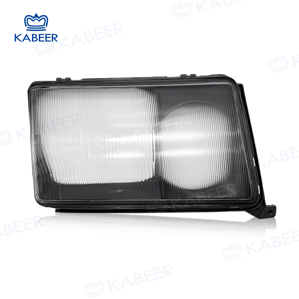 W124 Headlight glass Lens cover For Benz W124 1986-1989 Car Protective Headlight Cover Transparent Lamp shade Glass