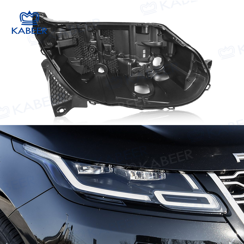 Velar Headlight Base For Land Rover Velar 2017-2021 Car Protective Headlight Cover Transparent Lamp Housing