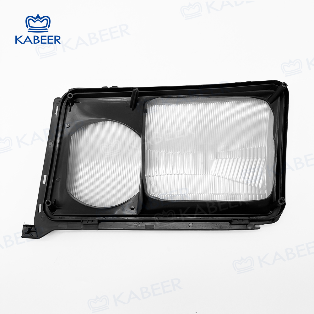 W124 Headlight glass Lens cover For Benz W124 1986-1989 Car Protective Headlight Cover Transparent Lamp shade Glass