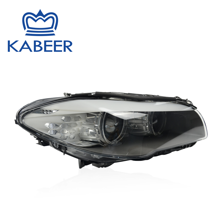 OE Headlight for BMW 5 Series F10 F18 2010-2016 Aftermarket Facelift 525 520 528 530 Li LCi Angel Eye DRL F10 Headlight