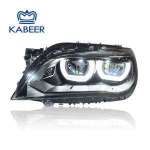 F01 Full LED headlight for 2010-2015 7 series F01 xenon headlamp upgrade modified to F02 LED headlight with angel eye