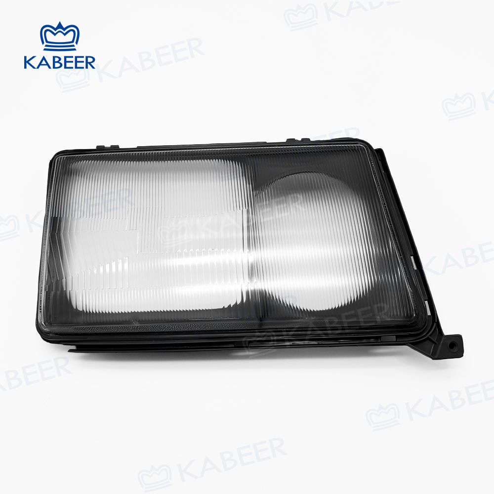 W124 Headlight glass Lens cover For Benz W124 1986-1989 Car Protective Headlight Cover Transparent Lamp shade Glass