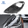 718 Headlight Base For Porsche 718 2016-2020 Car Protective Headlight Cover Transparent Lamp Housing