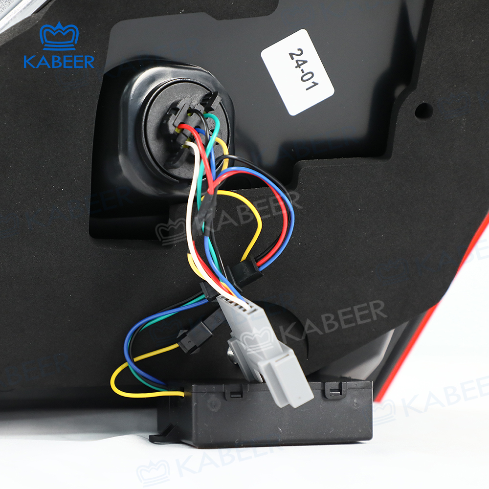 Kabeer Modified W221 Tail Light for Benz S Class 2009-2012 W221 Taillamp to Upgrade New Style Rear Light Break Light