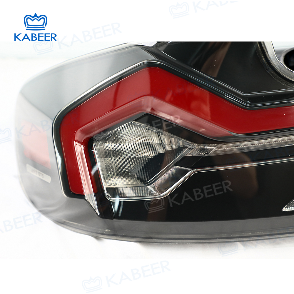 Kabeer Modified F22 Tail Light for BMW 2014-2021 F22 F87 Taillamp to Upgrade to New Red Style Rear Light Version