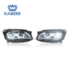 F01 Full LED headlight for 2010-2015 7 series F01 xenon headlamp upgrade modified to F02 LED headlight with angel eye