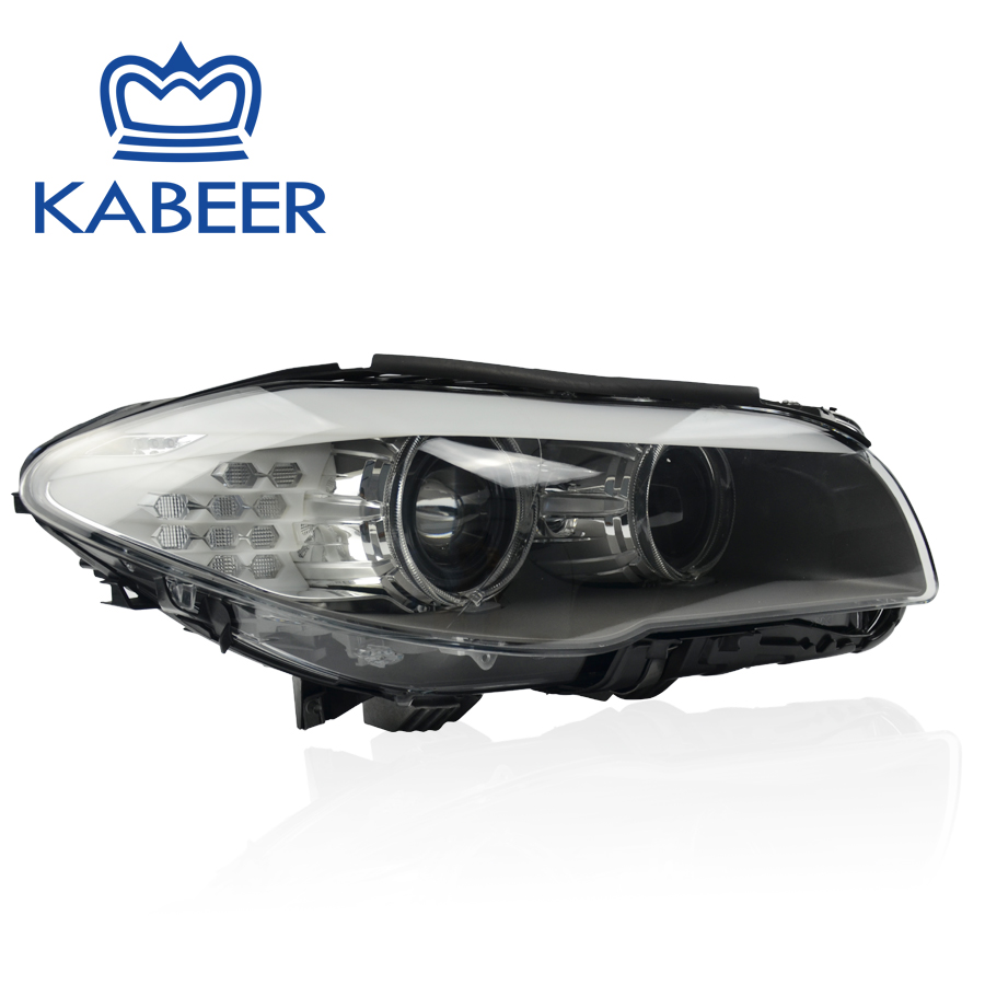 OE Headlight for BMW 5 Series F10 F18 2010-2016 Aftermarket Facelift 525 520 528 530 Li LCi Angel Eye DRL F10 Headlight