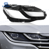 CC Headlight glass Lens cover For VW CC 2020-2023 Car Protective Headlight Cover Transparent Lamp shade Glass