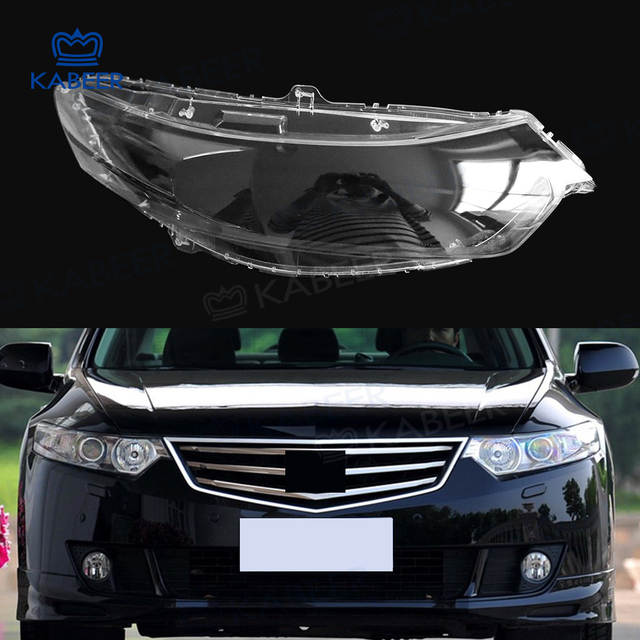 SPIRIOR Headlight glass Lens cover For Honda Spirior Car Protective Headlight Cover Transparent Lamp shade Glass