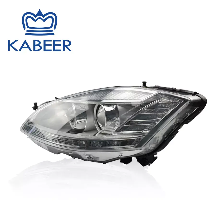 W221 headlight for Benz S class W221 upgrade Bi-beam Xenon modified Headlight S550 S450 S600 S63 AMG To 2010 Facelift Headlamp